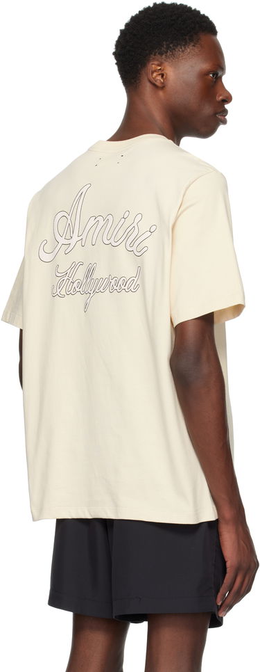 Tričko AMIRI Amiri Hollywood T-Shirt Béžová | AMJYTE1265, 2