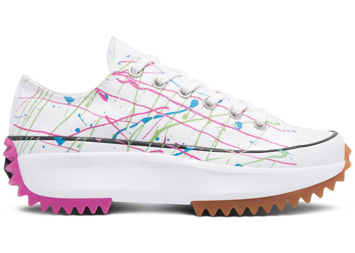 Tenisky a topánky Converse Run Star Hike Ox Paint Splatter White W Biela | 571873C, 0