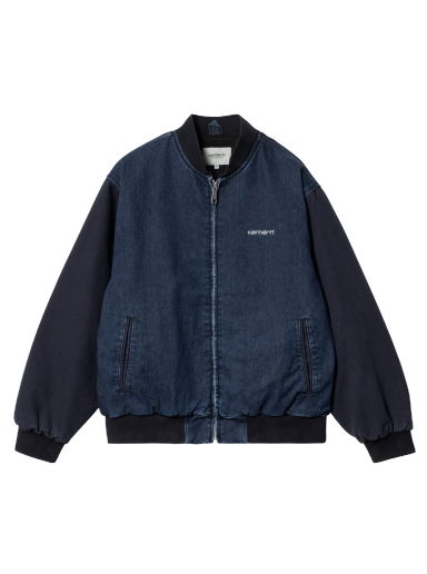 Bomber bunda Carhartt WIP Paxon Bomber Jacket Navy | I033273_453_06