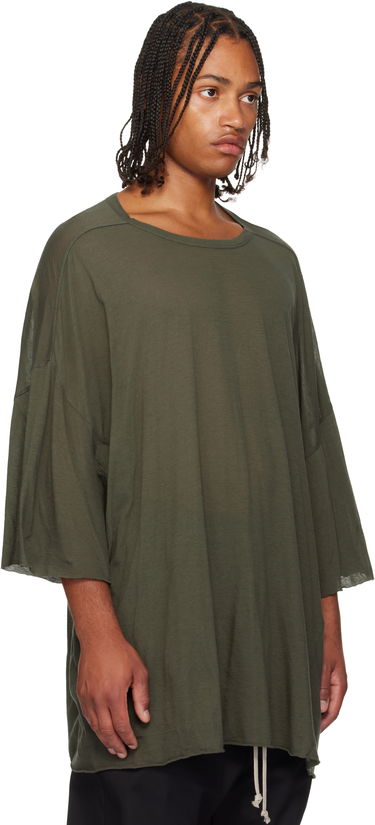 Tričko Rick Owens Rick Owens Concordians Tommy T-Shirt Zelené | RU02E1283 UC, 1