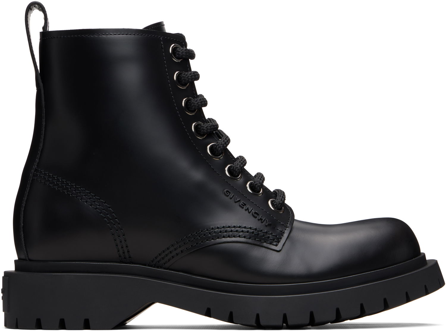 Tenisky a topánky Givenchy Lace Up Boots Čierna | BE6057E2DL001, 0