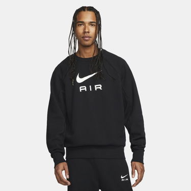 Mikina Nike Sportswear Air French Terry Crew Čierna | DQ4205-010, 0