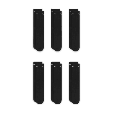 Spodná bielizeň a ponožky Nike Everyday Plus Cushioned Training Crew Socks 6-pack Čierna | SX6897-010, 4