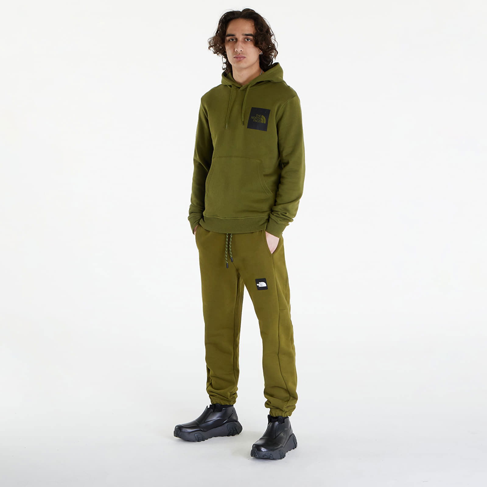 Fine Hoodie Forest Olive