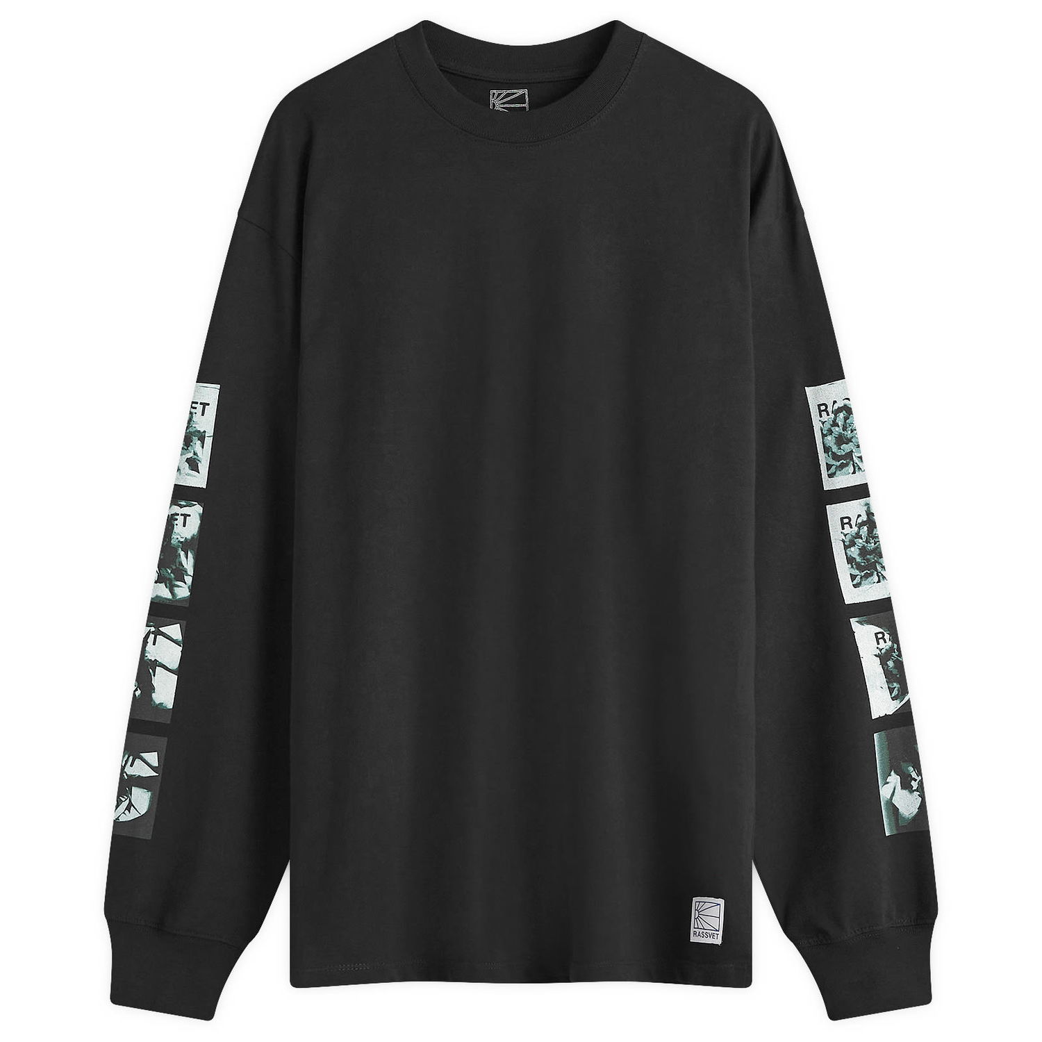 Tričko PACCBET Flower Long Sleeve Čierna | PACC15T011-BLK, 0