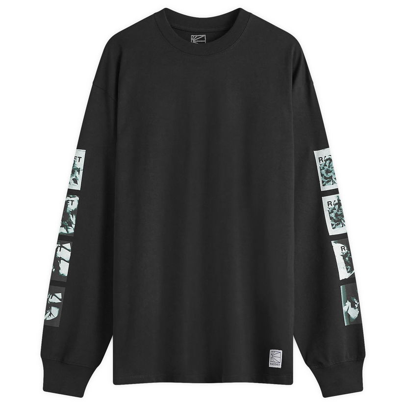 Tričko PACCBET Flower Long Sleeve Čierna | PACC15T011-BLK