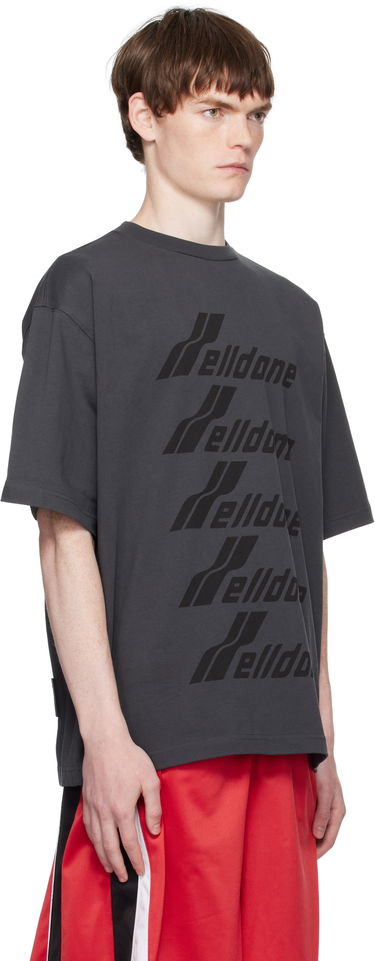 Tričko We11done Printed T-Shirt Šedá | WD-TP6-20-074-U-CH, 4