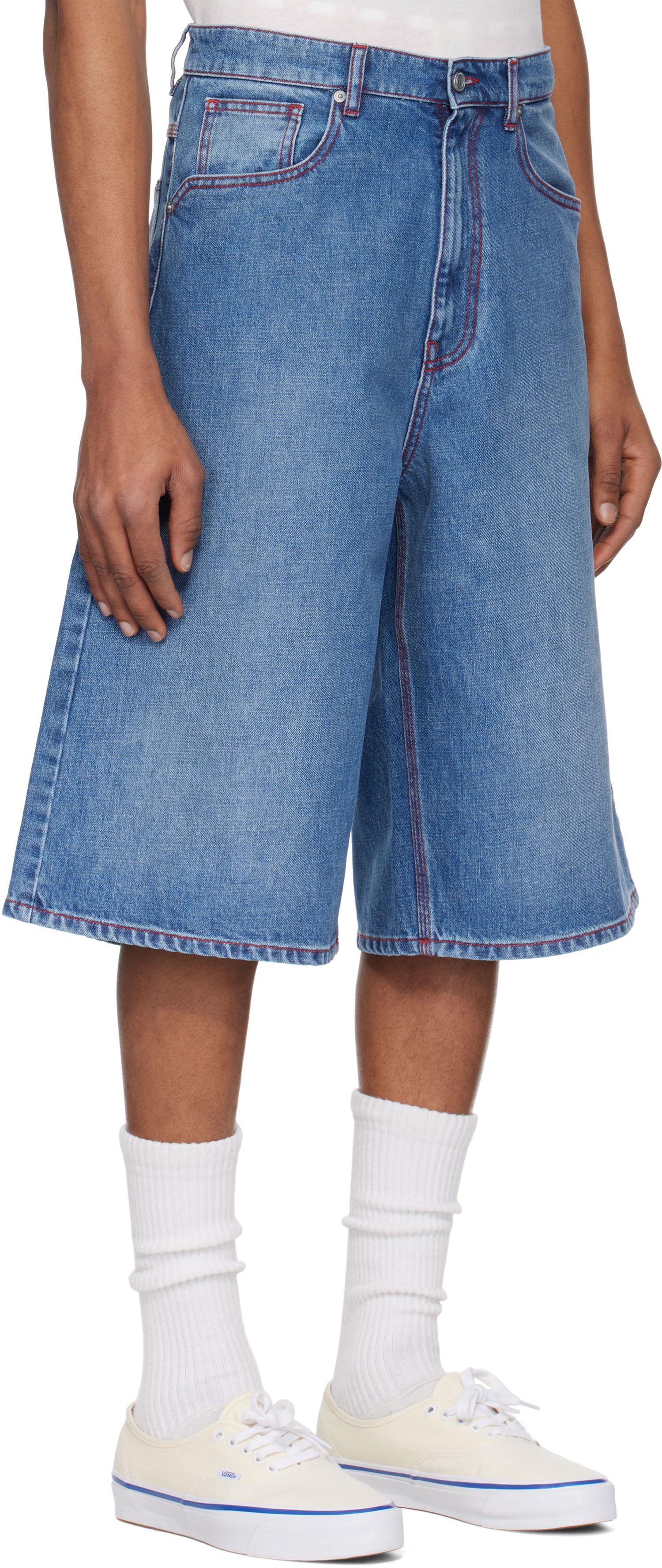 Šortky ERL ERL Indiana Denim Skate Shorts Modrá | ERL10P014, 1