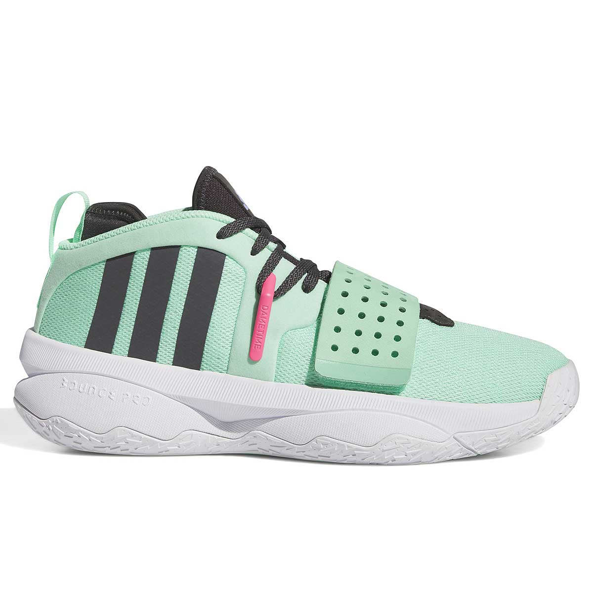 Tenisky a topánky adidas Originals adidas DAME 8 EXTPLY, GREEN/GREY/WHITE Tyrkysová | ID5677, 1