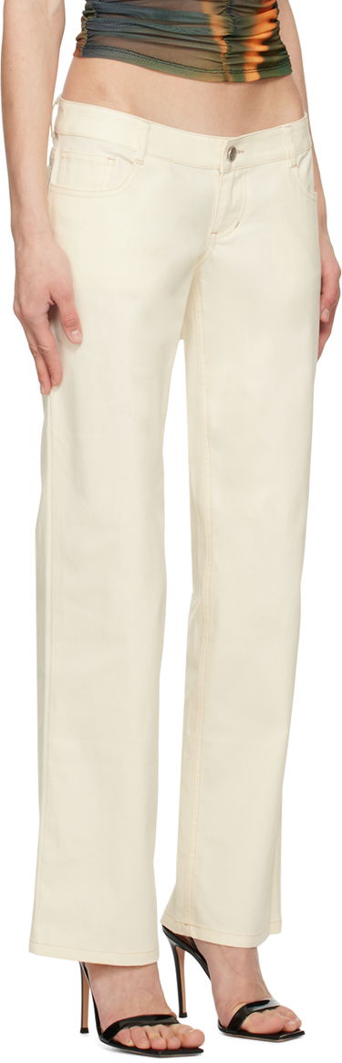 Nohavice Miaou Miaou Atlas Trousers Béžová | 1023SCCRE, 1