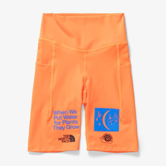 Šortky The North Face x Online Ceramics 9" Biker Short Oranžová | NF0A84RSV0T, 0