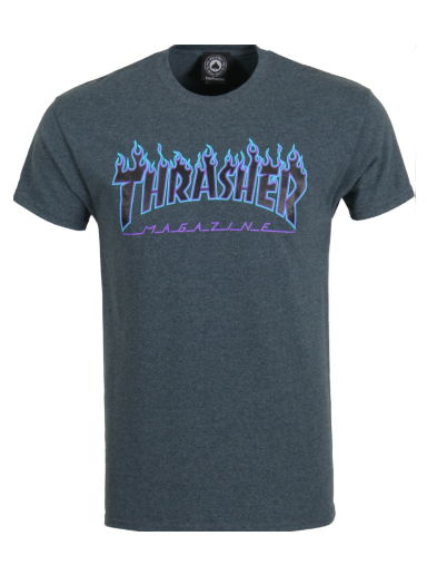 Tričko Thrasher Flame T-Shirt Šedá | 110289