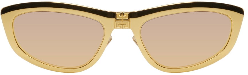 Metallic Cat-Eye Sunglasses