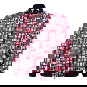 Printed Utility Bomber Jacket