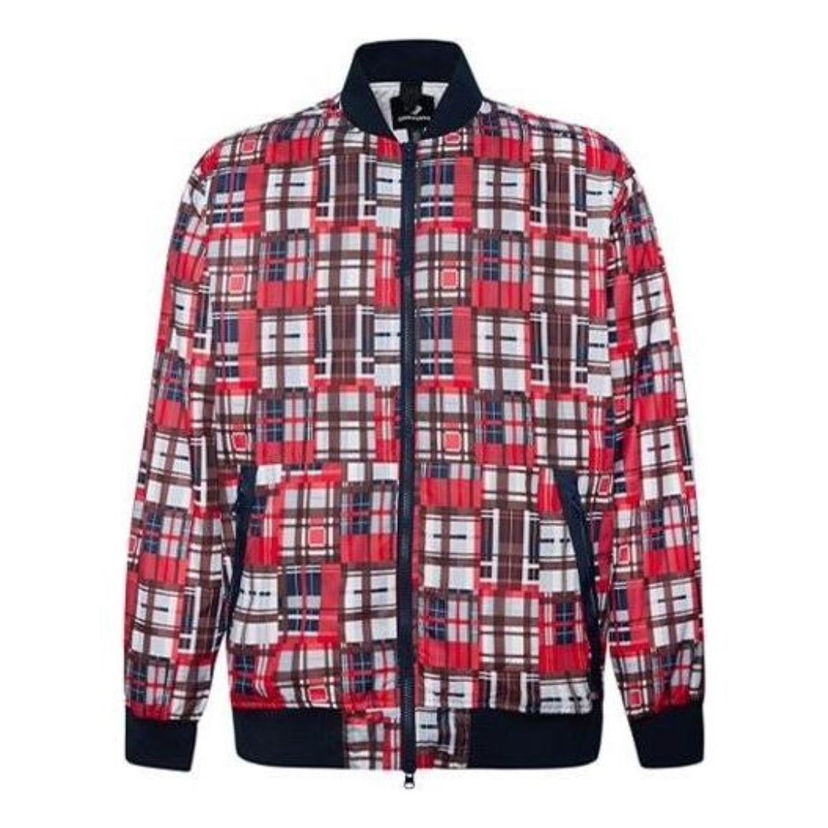 Bomber bunda Converse Printed Utility Bomber Jacket Červená | 10019474-A02