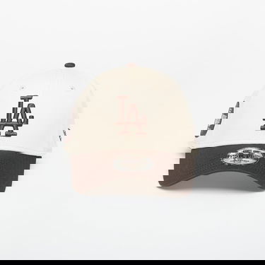 Šiltovka New Era 9FORTY MLB Side Patch Los Angeles Dodgers Light Cream/ Nfl Brown Suede Béžová | 60758982, 0