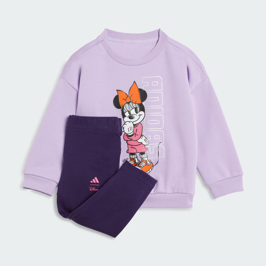 Súprava adidas Performance Disney Minnie Mouse Jogger Set Fialová | JL9173, 0