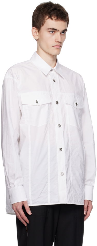 Košeľa Helmut Lang Helmut Lang Trucker Shirt Biela | N07HM501, 1