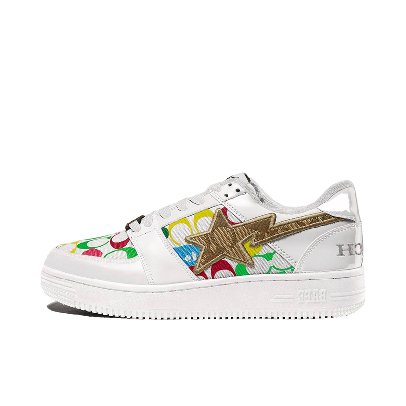 Tenisky a topánky BAPE Bape Sta Low Coach "White" Biela | 1G23191902