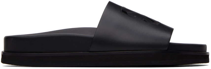 Tenisky a topánky Off-White Black Pool Time Slides Čierna | OMIT006F23LEA0011010, 0