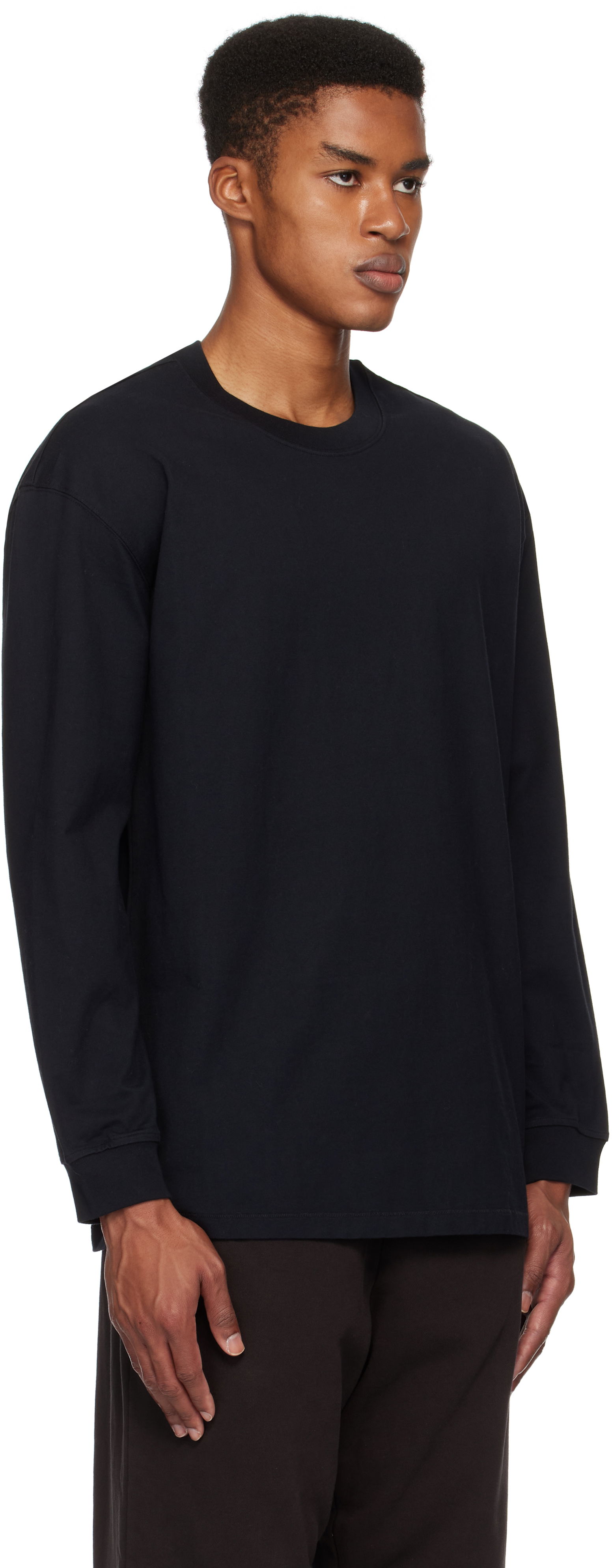 Heavyweight Cotton Relaxed Long Sleeve T-Shirt