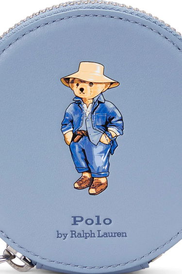 Peňaženka Polo by Ralph Lauren Leather Bear Coin Purse Modrá | 427960634, 3