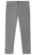 Maine Regular-Fit Micro-Patterned Stretch Cotton Trousers