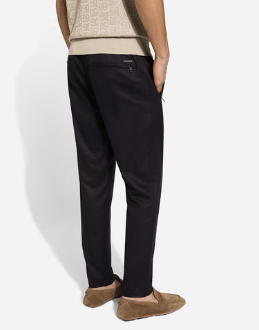Tepláky Dolce & Gabbana Dolce & Gabbana Wool Jogging Pants Čierna | GYACETGI550B0665, 3