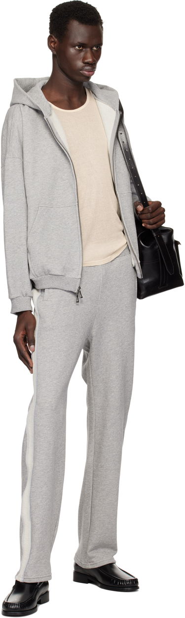 Mikina John Elliott John Elliott Frances Full Zip Hoodie Šedá | B290B43541U, 3
