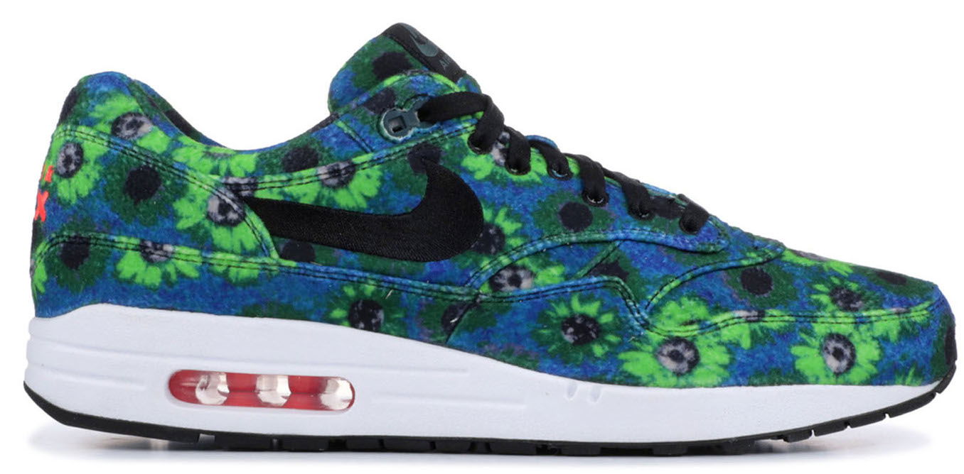 Tenisky a topánky Nike Air Max 1 Floral Mowabb Volt Tyrkysová | 858876-002, 0