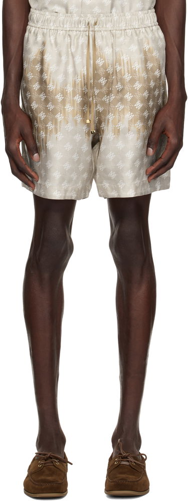 Šortky AMIRI Amiri MA Quad Bleached Shorts Béžová | AMSHCA1074, 0
