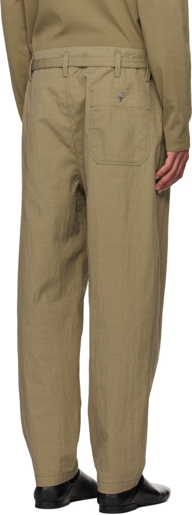 Nohavice LEMAIRE Lemaire Carrot Trousers Zelené | PA1129 LF1228, 2