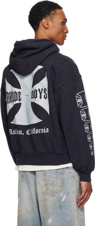 Mikina Rhude Rhude 'Rhude Boys' Hoodie Čierna | RHPF25HO06012, 2