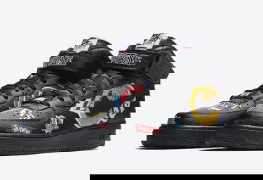 Tenisky a topánky Nike Supreme x NBA x Air Force 1 Mid 07 Čierna | AQ8017-001, 1