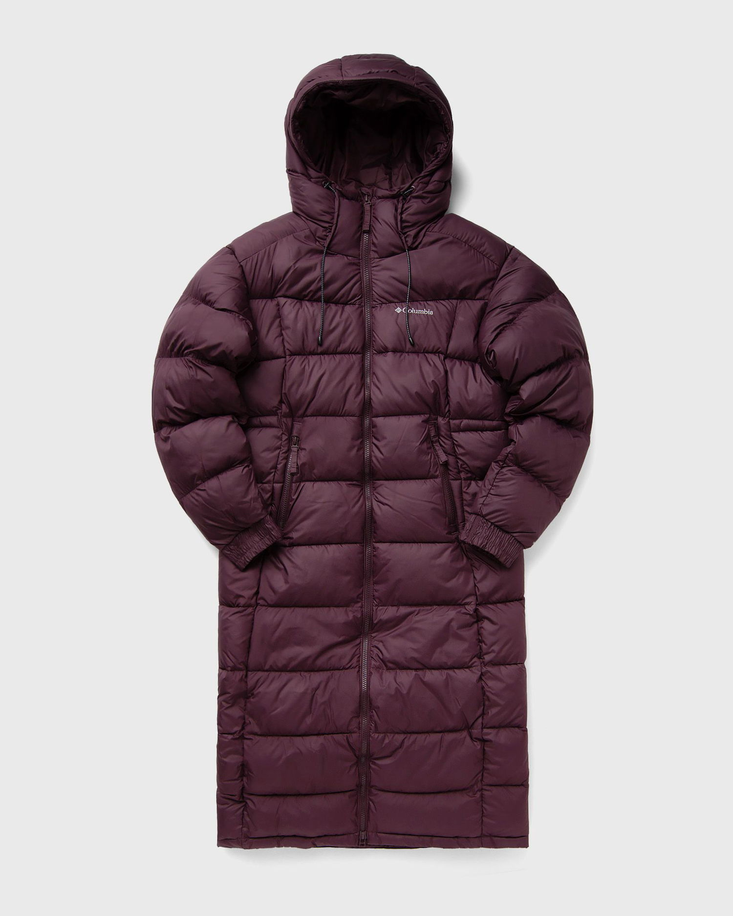 Prešívaná bunda Columbia Pike Lake II Long Puffer Jacket Fialová | 2051351607, 0