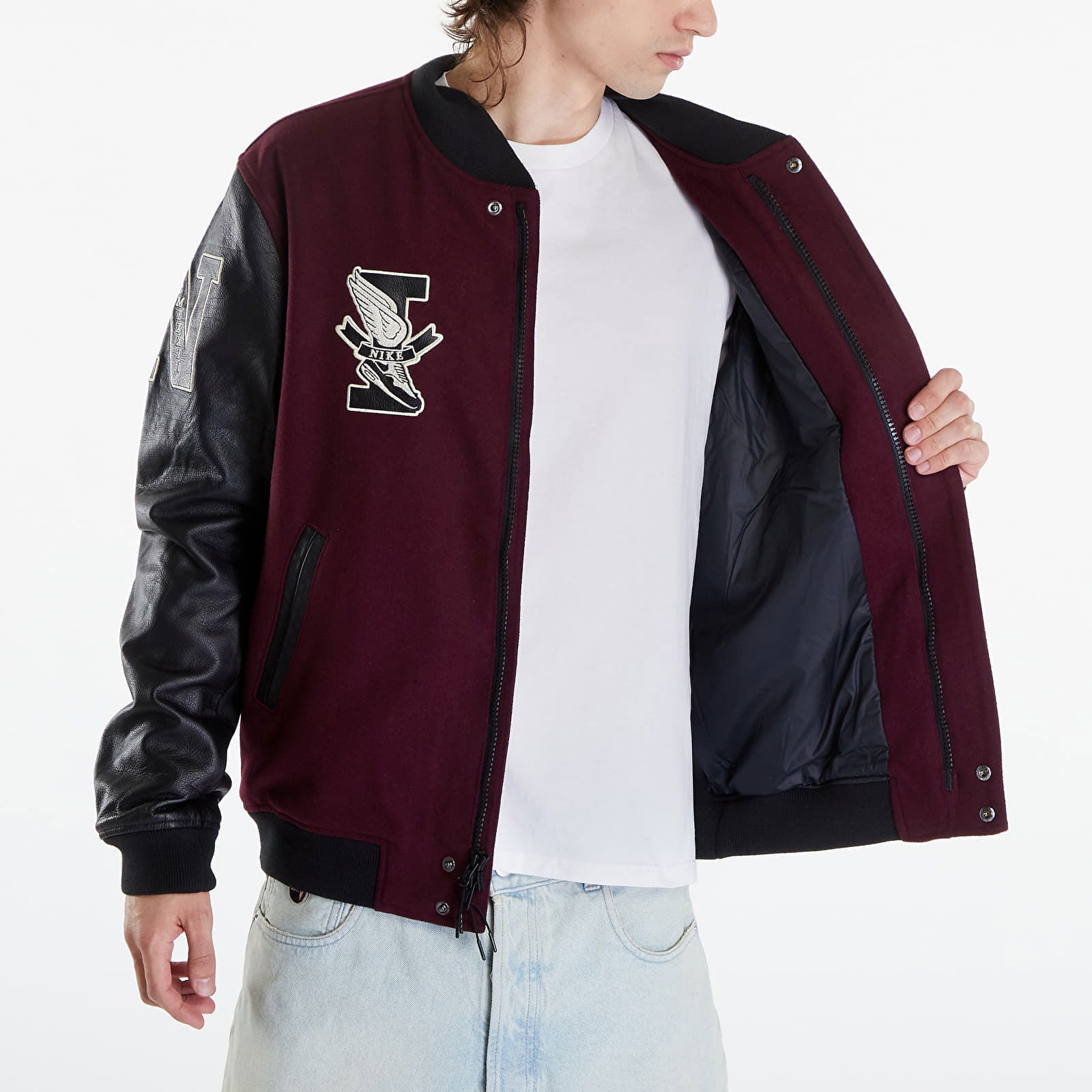 Destroyer Jacket Night Maroon/ Black