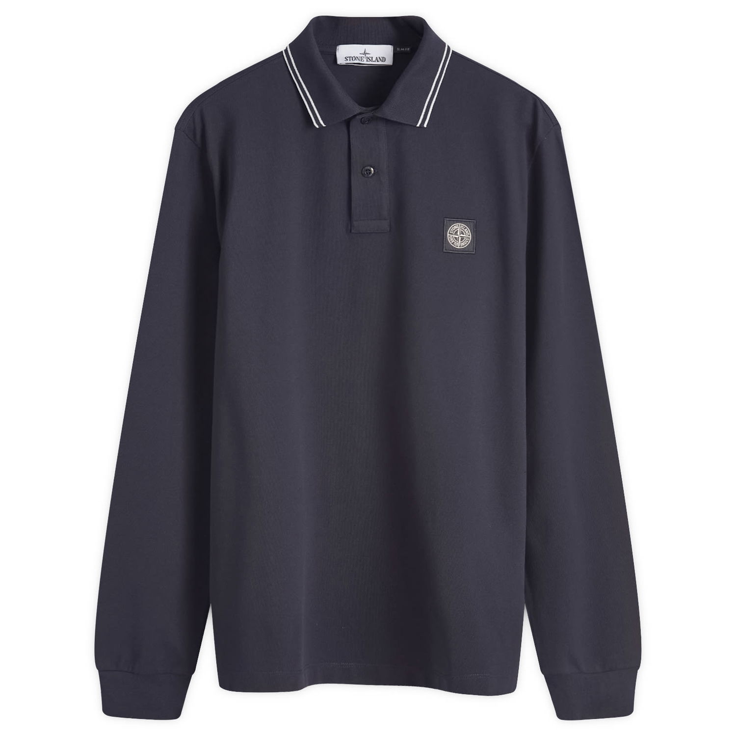 Polo tričko Stone Island Long Sleeve Patch Polo Navy | 81152SL18-A0020, 0