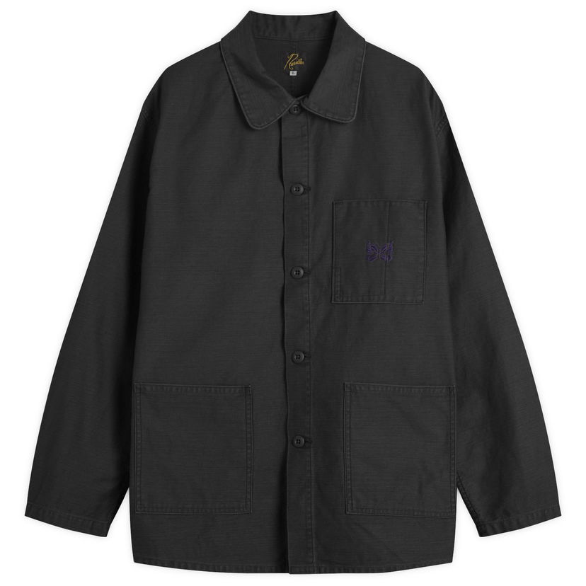 Bunda Needles Reversed Sateen Coverall Jacket Čierna | RW215-B