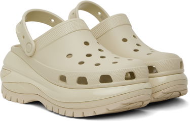 Tenisky a topánky Crocs Classic Mega Crush Clog W Béžová | 207988-2Y2, 4