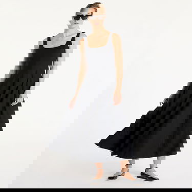 Šaty GAP Square Neck Maxi Dress Čierna | 770475-01, 3