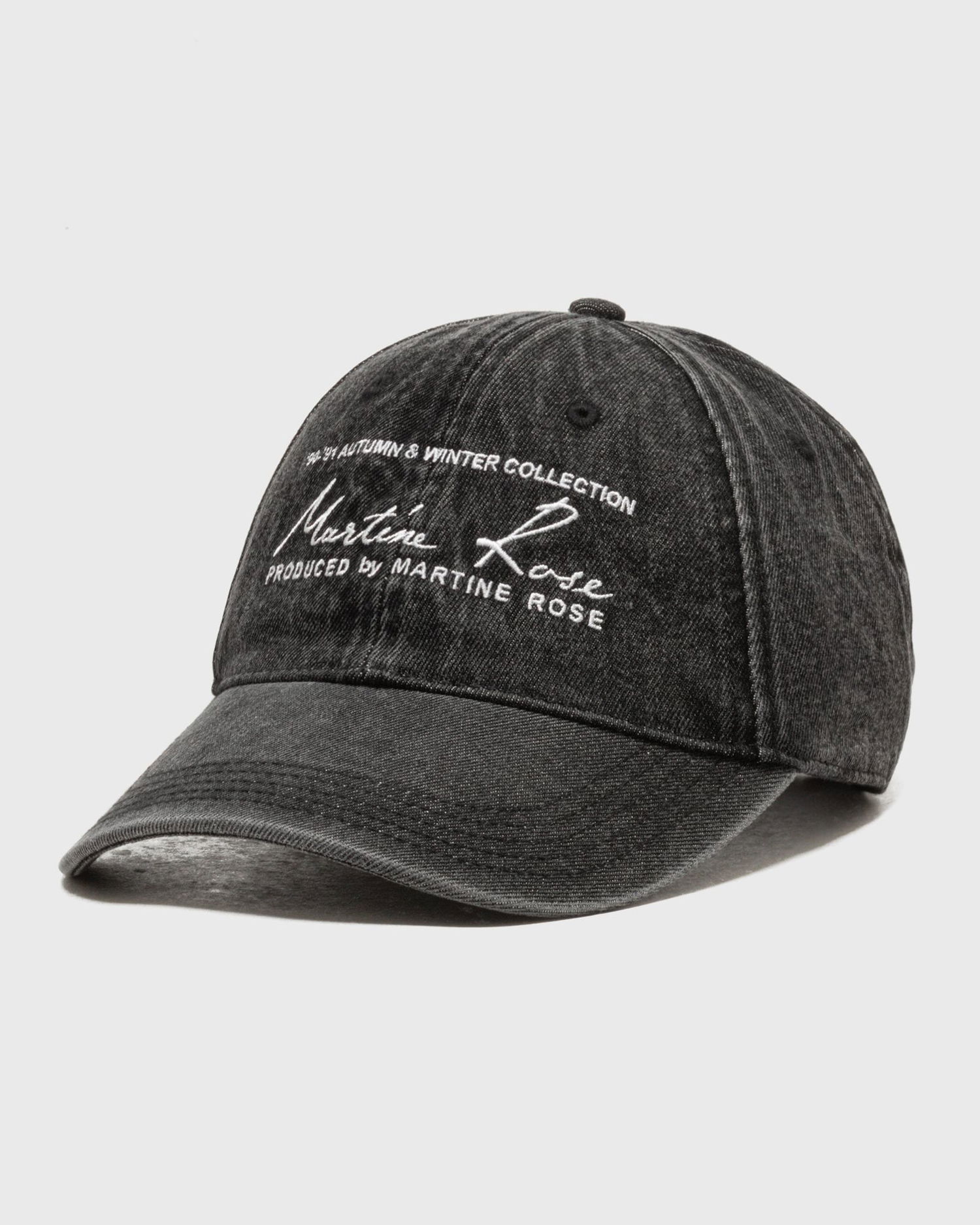 Šiltovka Martine Rose Martine Rose Signature Baseball Cap Čierna | 1134WP14002-BLK, 0