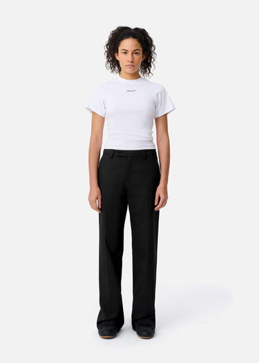 Nohavice AXEL ARIGATO Vera Slit Trousers Čierna | A3549001, 4