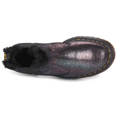 Tenisky a topánky Dr. Martens 2976 Quad Fur Lined Distressed Metallic Čierna | 27956012, 5