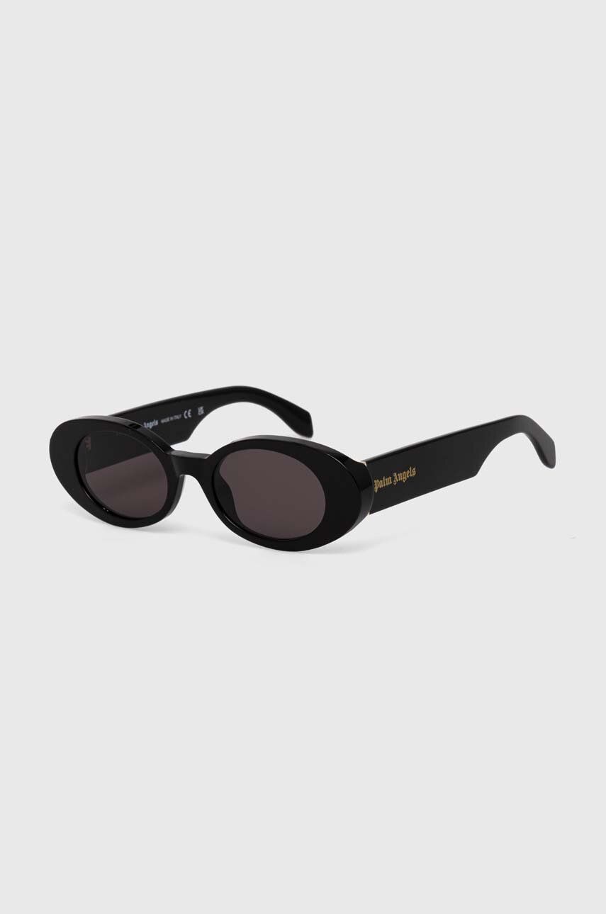 Slnečné okuliare Palm Angels Palm Angels Oval Sunglasses Čierna | PERI051.501007, 0