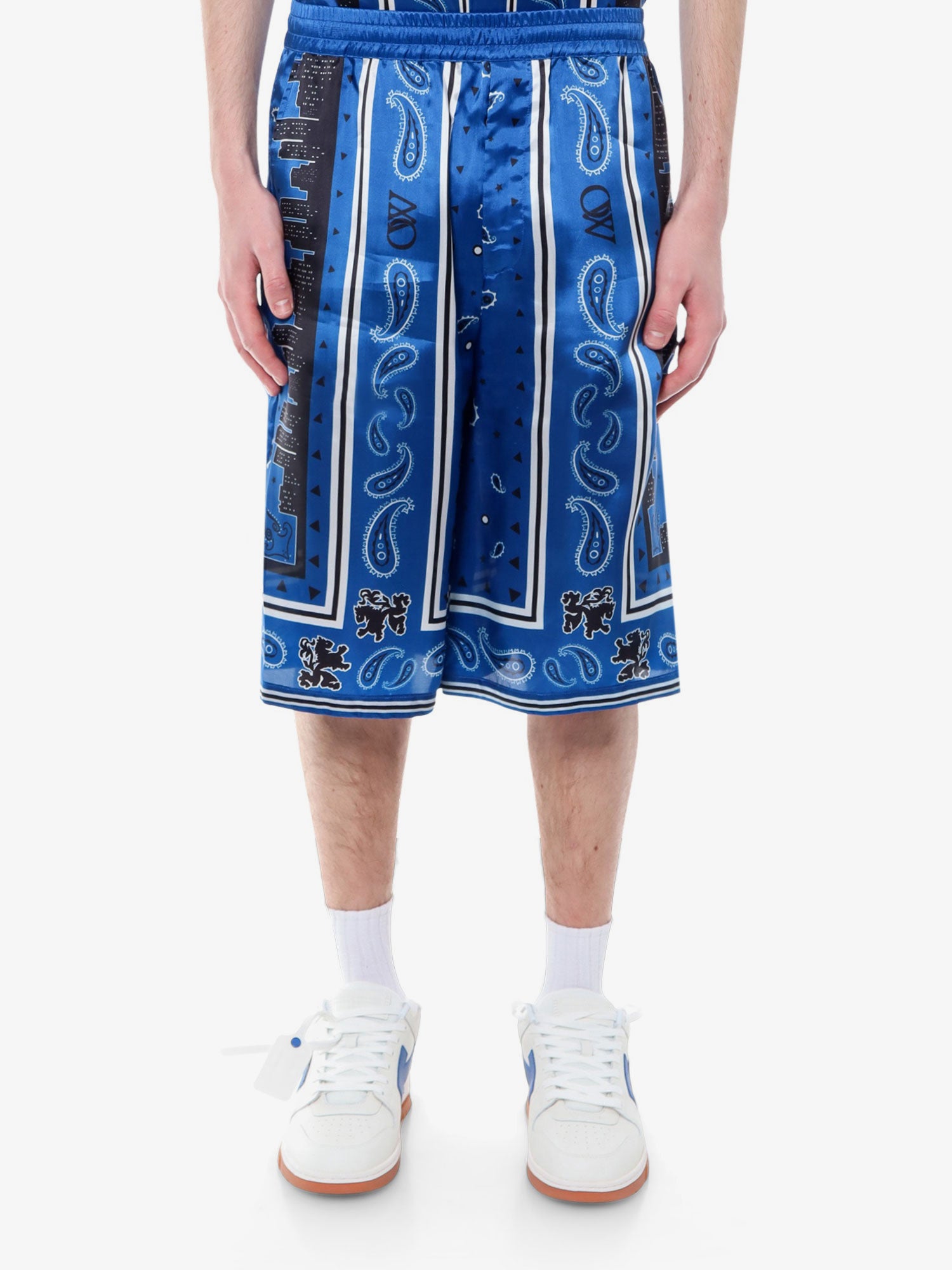 BERMUDA SHORTS - OFF WHITE