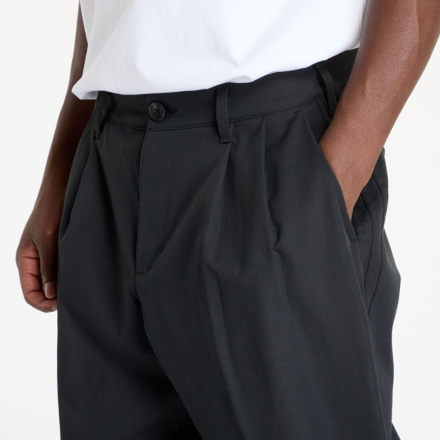 Nohavice adidas Originals Rolling Links Chino Black Čierna | IW6655, 1
