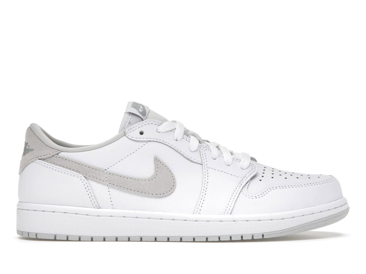 Tenisky a topánky Jordan Air Jordan 1 Retro Low OG "Neutral Grey" Biela | CZ0790-100, 0