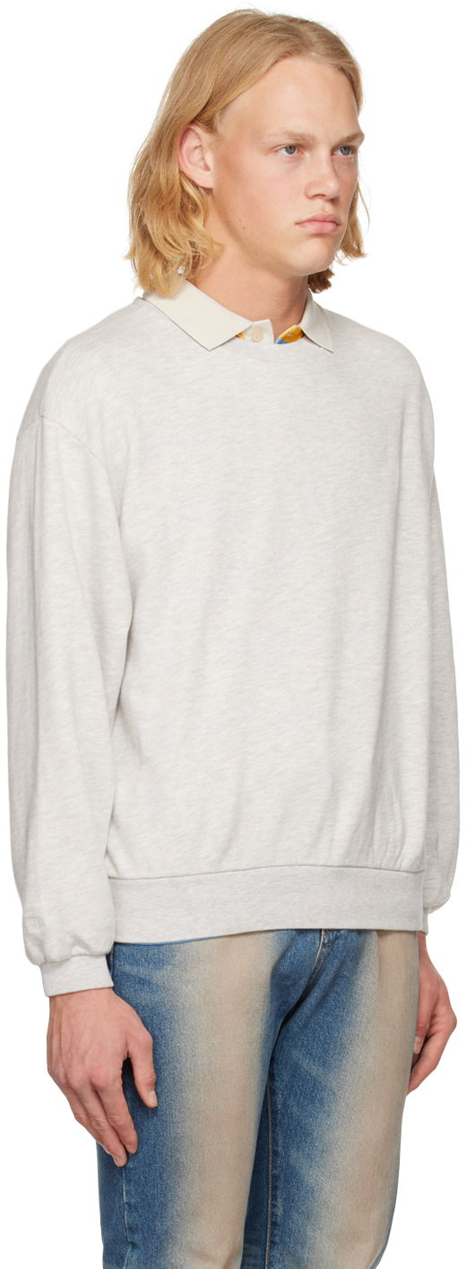 Mikina ERL Crewneck Sweatshirt Šedá | ERL05T020, 1
