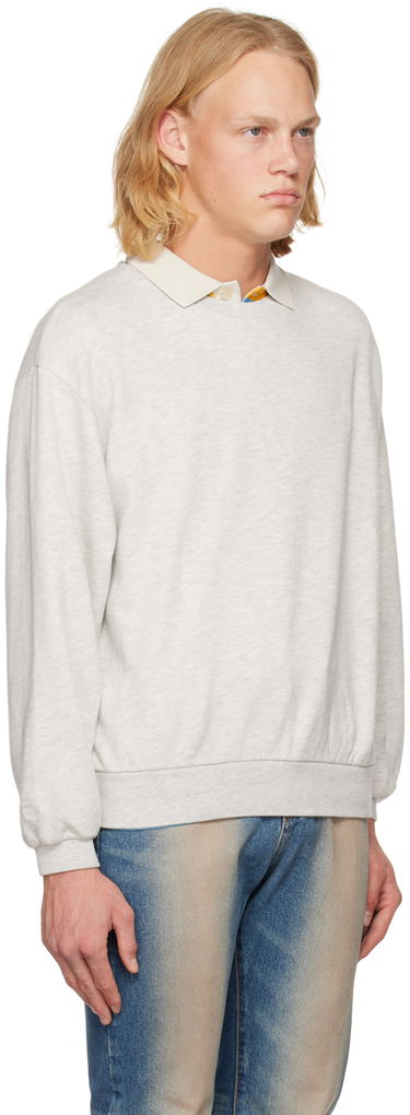 Mikina ERL Crewneck Sweatshirt Šedá | ERL05T020, 1