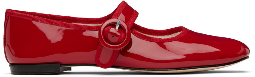 Šaty Repetto Repetto Georgia Square-Toe Mary Jane Ballerinas Červená | V4141V